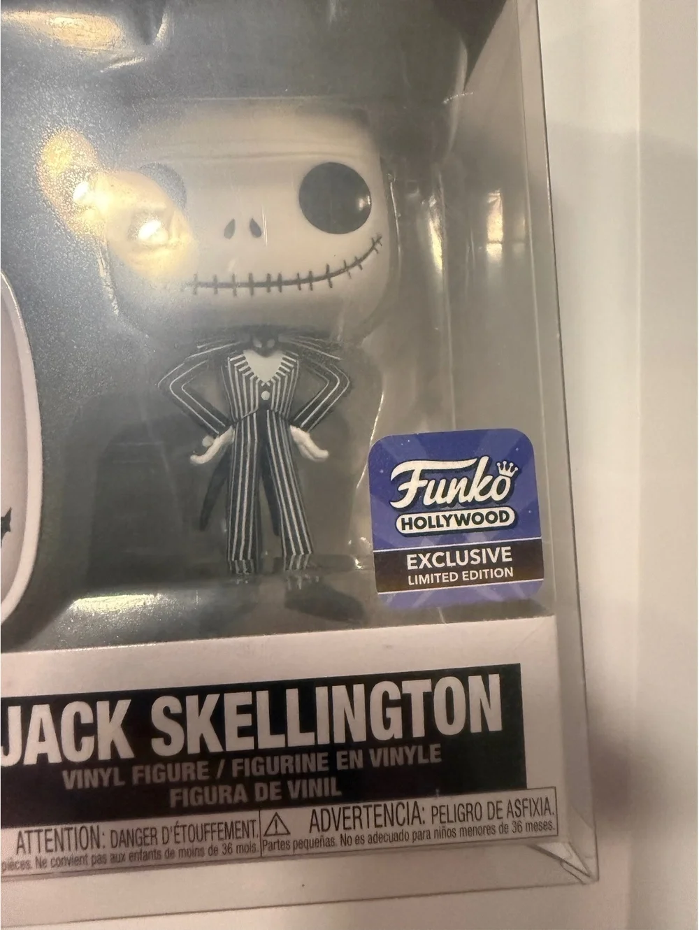 Funko Pop Jack Skellington #1231 Funko Hollywood Exclusive Disney Nightmare